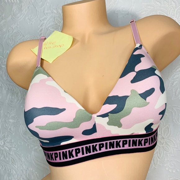 PINK Victoria's Secret Other - 36B VS PINK Camo Bra Wireless